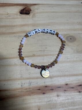 Little Word Project Girl Gang Beaded Bracelet